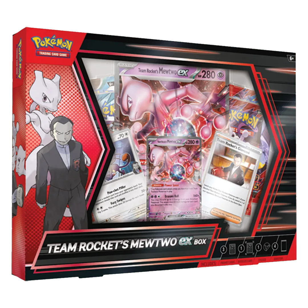 [PREORDER] Team Rocket’s Mewtwo ex Box
