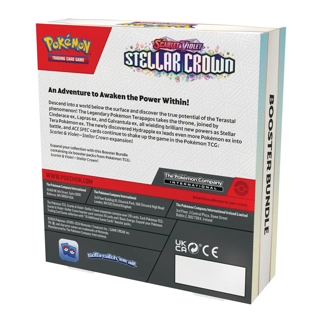 Scarlet & Violet: Stellar Crown - Booster Bundle