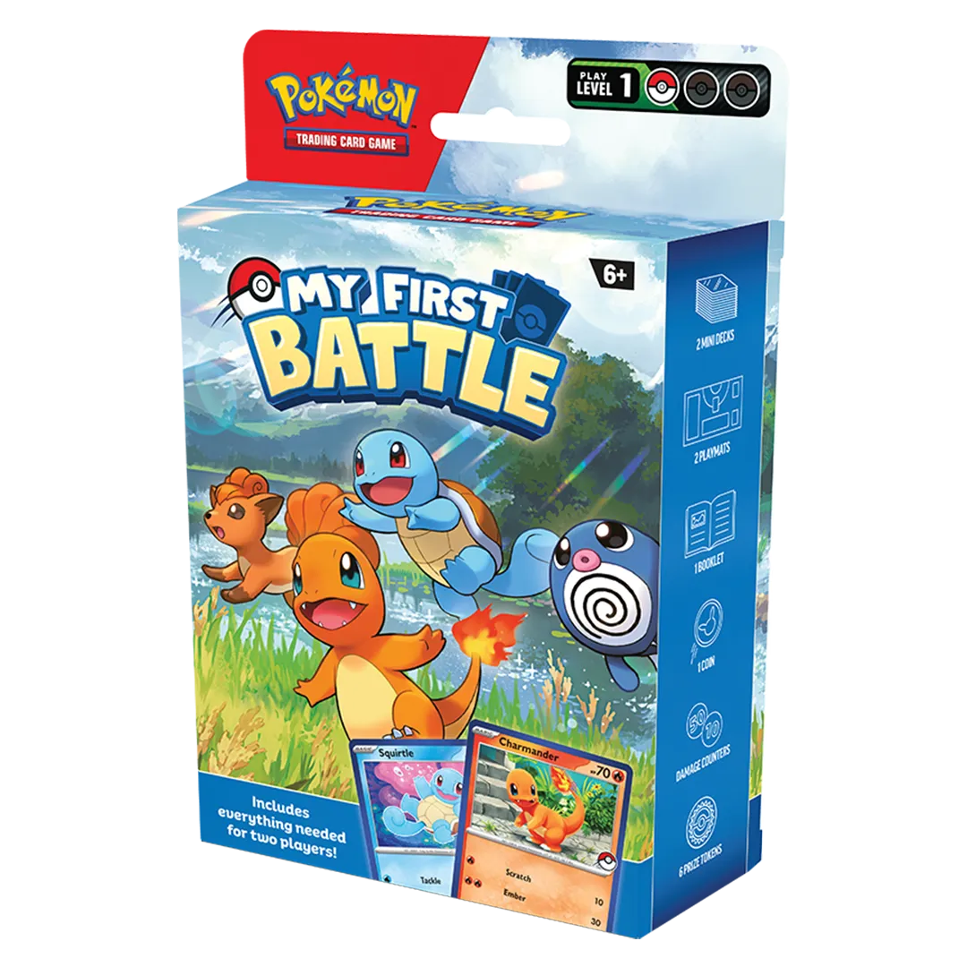My First Battle [Charmander & Squirtle]