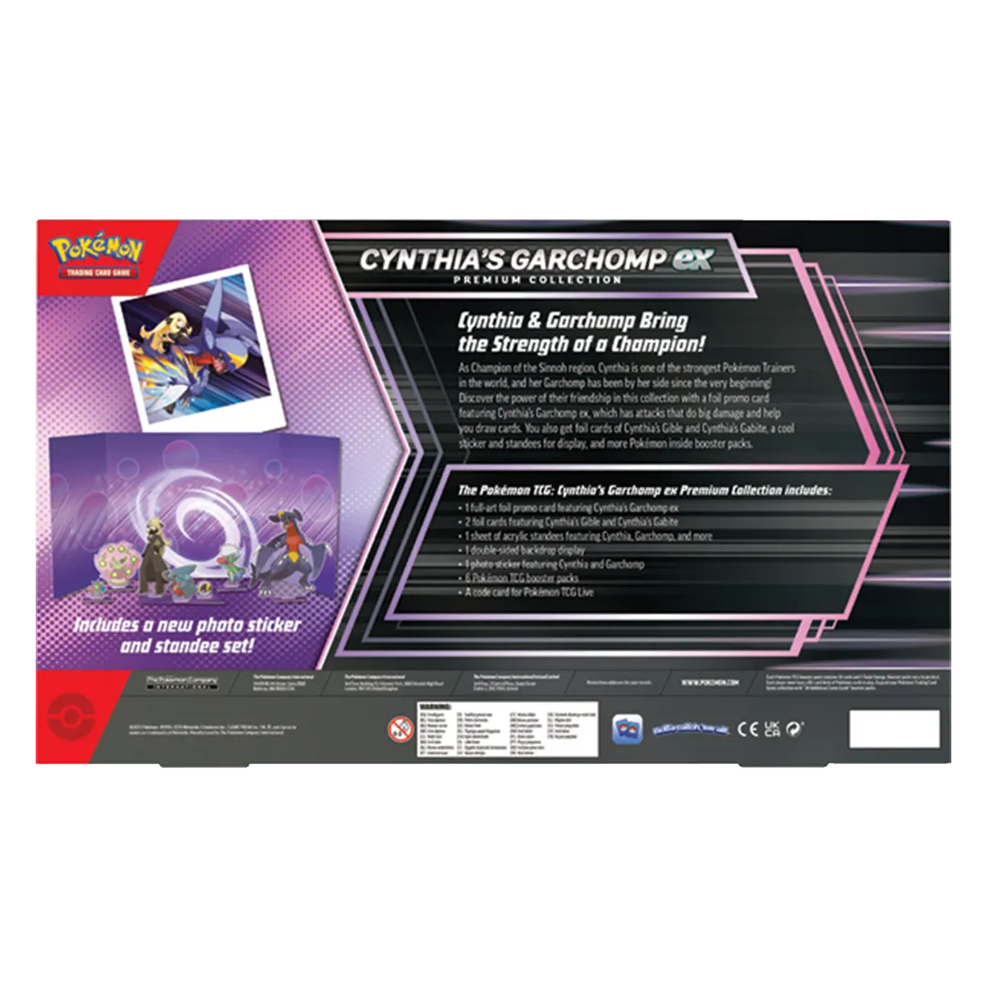 Cynthia’s Garchomp Ex Premium Collection