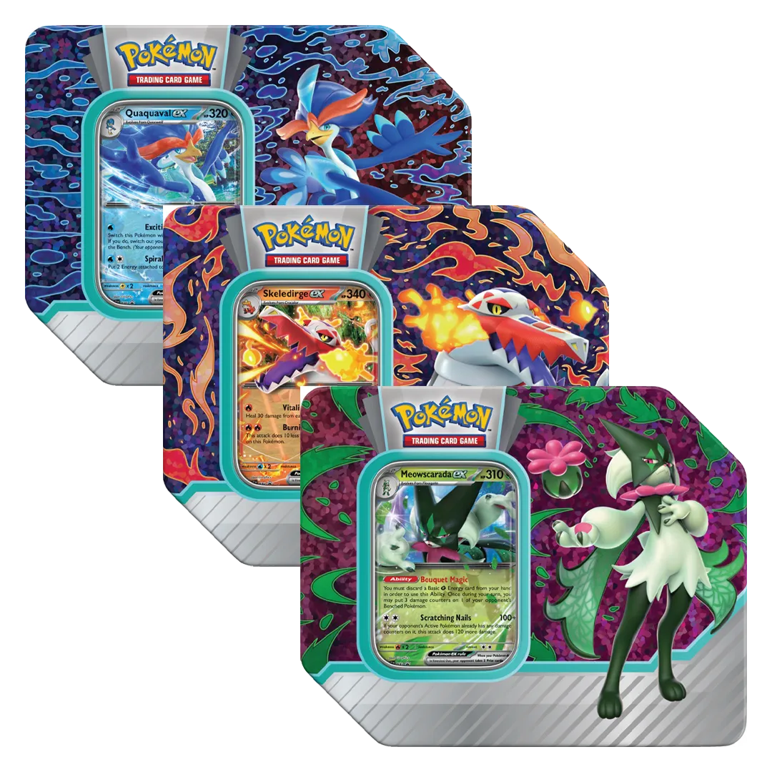Paldea Partners - Tins [Set of 3]