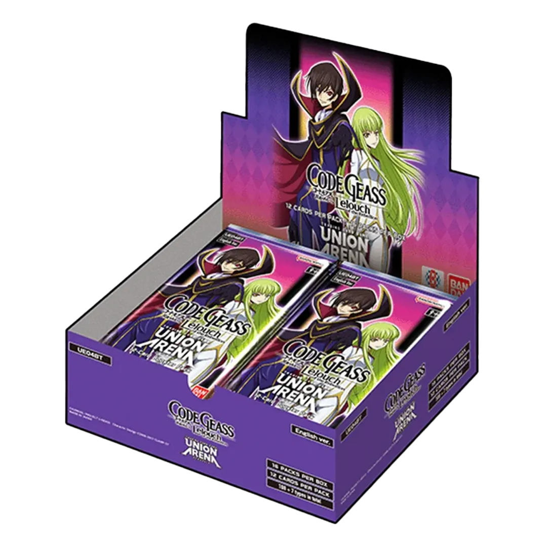 Union Arena: CODE GEASS: Lelouch of the Rebellion Booster Box [UE04BT]