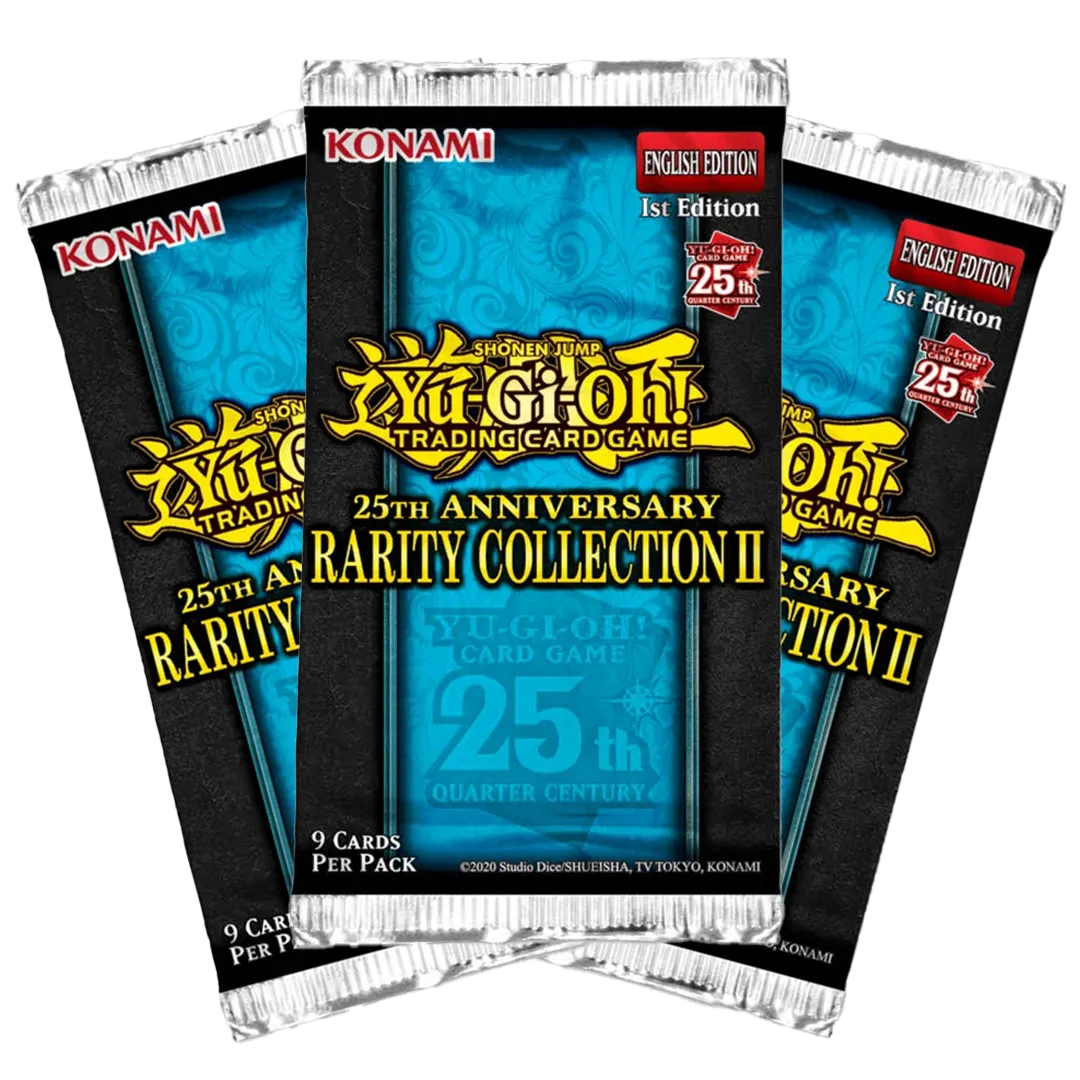 25th Anniversary Rarity Collection 2 Booster Box Display