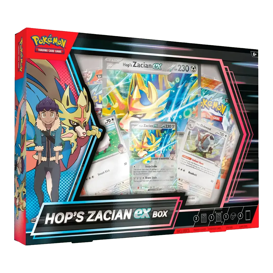 Hop's Zacian ex Box