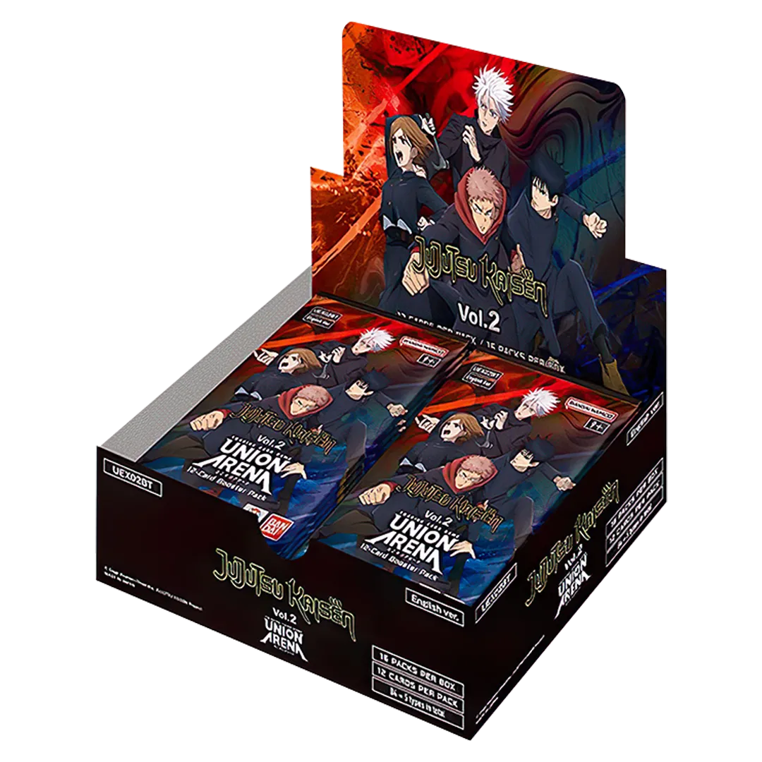 [PREORDER] Union Arena: JUJUTSU KAISEN Vol. 2 Booster Box [UEX02BT]