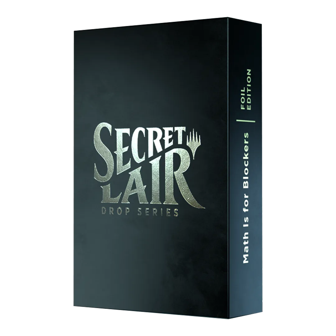 Secret Lair Drop - Math Is For Blockers Foil Edition
