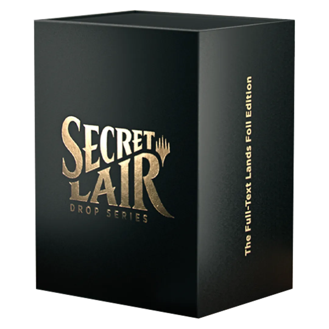 Secret Lair Drop - The Full-Text Lands Foil Edition
