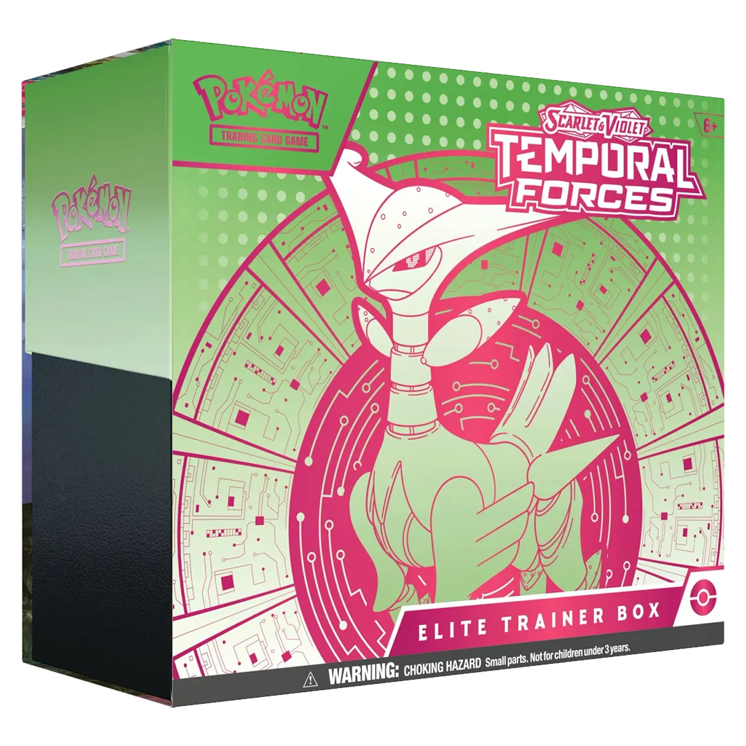 Scarlet & Violet: Temporal Forces - Elite Trainer Box [Iron Leaves]