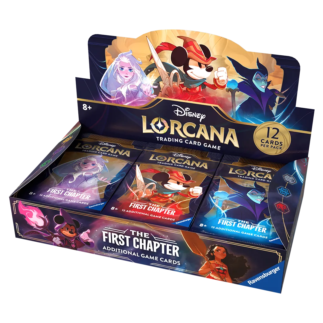 Disney Lorcana: The First Chapter Booster Display