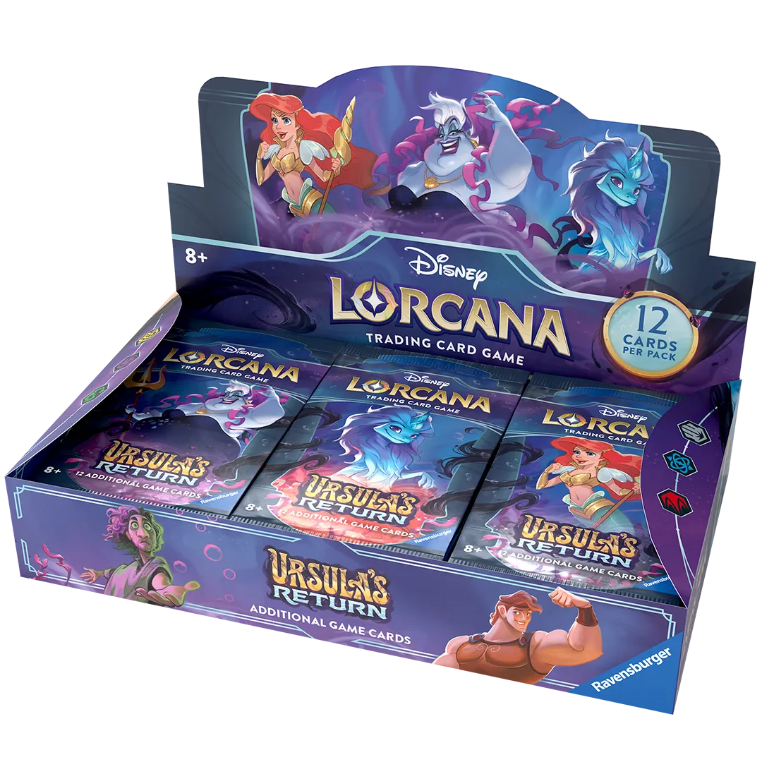 Disney Lorcana: Ursula's Return Booster Display
