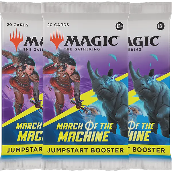 March of the Machine Jumpstart Booster Display